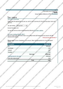 Payslip 3 Sample - UK Pay Stub