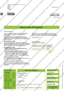 TV Licence