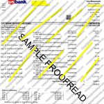 US Bank Statement Sample 3
